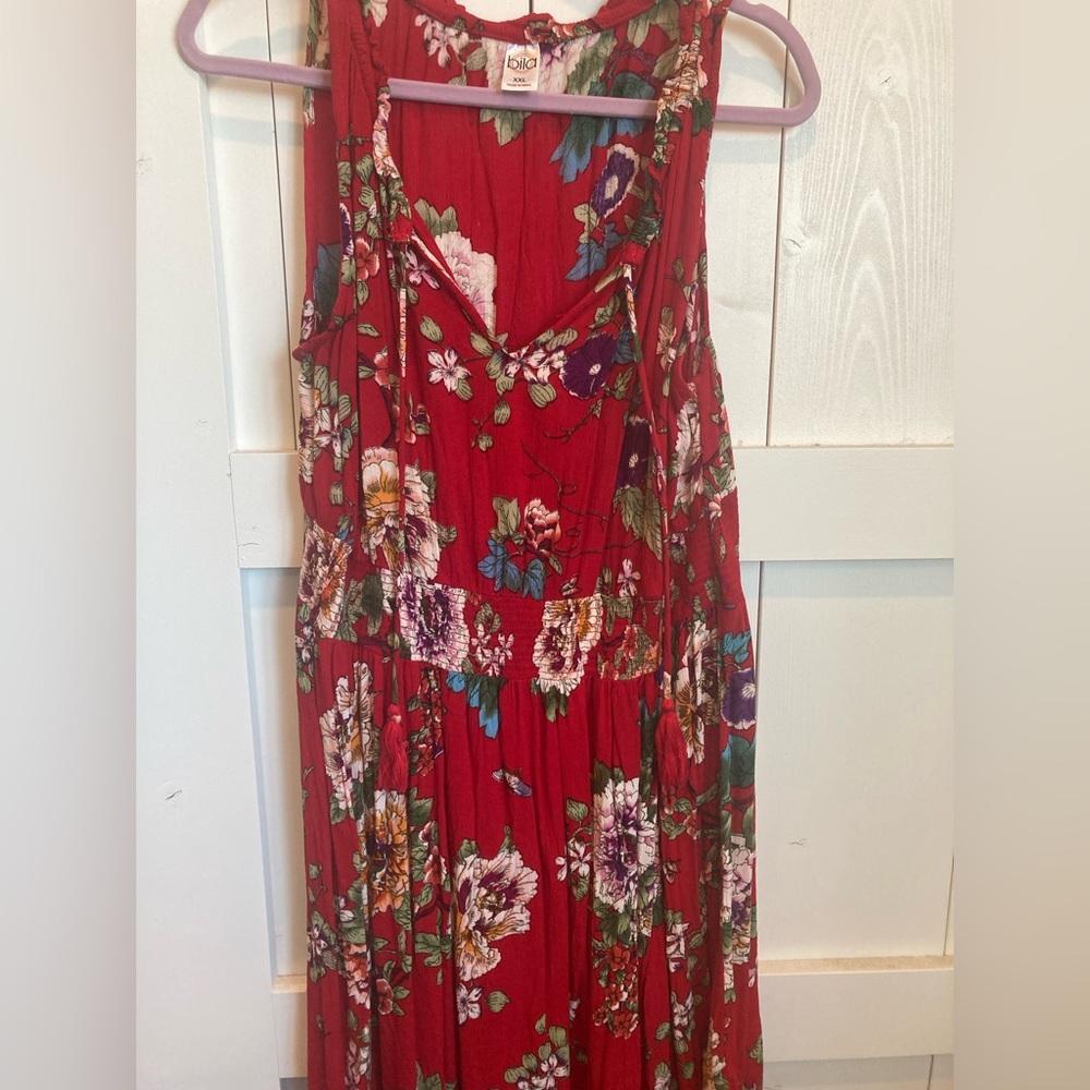 XXL floral dress